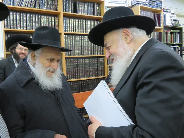נשיא המוסדות ומרן ראש הישיבה